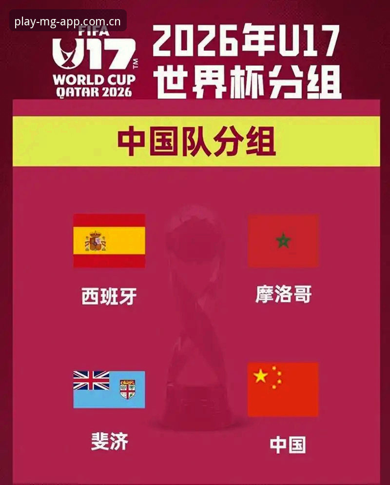 U17世界杯抽签揭晓，中国足球迎来3大挑战与机遇——从MG游戏平台看赛事格局